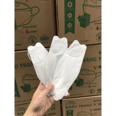 Set 300 chiếc (30 túi) khẩu trang 4 lớp KF94 chống bụi mịn, kháng khuẩn - 170k 3