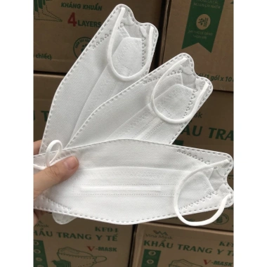 Set 300 chiếc (30 túi) khẩu trang 4 lớp KF94 chống bụi mịn, kháng khuẩn - 170k 4