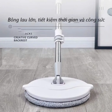 Sét 3/4/5 Miếng vải thay thế bộ lau nhà K8 K9 MOP - Bông lau sê cua, giẻ lau tròn 55.000 VND 4