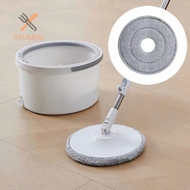 Sét 3/4/5 Miếng vải thay thế bộ lau nhà K8 K9 MOP - Bông lau sê cua, giẻ lau tròn 55.000 VND 8