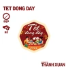 Set 35 tem dán Tết đầy, cắt sẵn kích thước chuẩn - Nhãn chúc mừng Năm Mới 2.025 10
