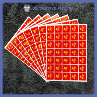 Set 35 tem nhựa chống nước - Nhãn dán trang trí Tết, Xuân, Phúc, Lộc, Thọ, Phát, Tài, chỉ 37.515₫ 2