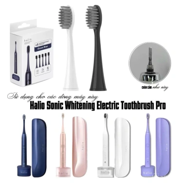 Set 3/5/7 Đầu Bàn Chải Thay Thế Halio Pro Sonic Whitening - Giá 38.000₫