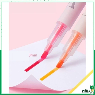 Set 3/6 bút highlight 2 đầu Pastel, nhiều màu, bút nhớ MEILY, giá ưu đãi 11.250 VND 9 Set 3/6 bút highlight 2 đầu Pastel, nhiều màu, bút nhớ MEILY, giá ưu đãi 11.250 VND 9
