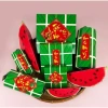 Set 3/6/9 Đồ Decor Tết Giấy Bánh Chưng, Bánh Tét, Dưa Hấu Giảm còn 20.000đ 7