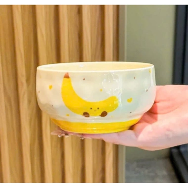 Set 4 bát con sứ hình trái cây – bát ăn dặm cho bé, quà tặng, chỉ 45.000đ