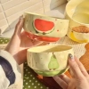 Set 4 bát con sứ hình trái cây – bát ăn dặm cho bé, quà tặng, chỉ 45.000đ 9