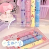 Set 4 bút dạ quang highlight Kuromi Melody Cinnamoroll Kitty Dễ thương, giá 34.999đ 6