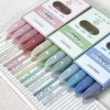 Set 4 Bút Đánh Dấu Đầu Mềm Morandi - Màu Pastel Giá Rẻ cho Học Sinh