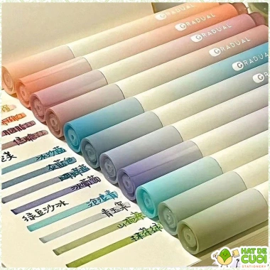 Set 4 bút highlight Pastel Trendy Gradual HI09 - Đánh dấu dạ quang màu dịu mắt, chỉ 25.300₫