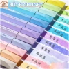 Set 4 Bút Nhớ Highlight Gradient Pastel, mực đều tươi sáng, chất lượng cao, đa chức năng, giá ưu đãi 36.260 VND