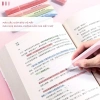 Set 4 Bút Nhớ Highlight Gradient Pastel, mực đều tươi sáng, chất lượng cao, đa chức năng, giá ưu đãi 36.260 VND 4