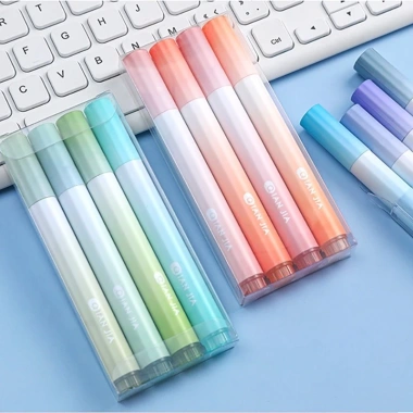 Set 4 bút nhớ highlight pastel đa màu phong cách Morandi, giá chỉ 24.000₫ 7