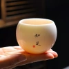 Set 4 Chén Uống Trà Nhật Bản Gốm Trứng Rồng 130ml Cao Cấp Thủ Công - 140.000đ 6