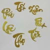 Set 4 Chữ Thư Pháp Xốp Kim Tuyến Dưa Hấu - Sang trọng, giá chỉ 14.400 VND 4