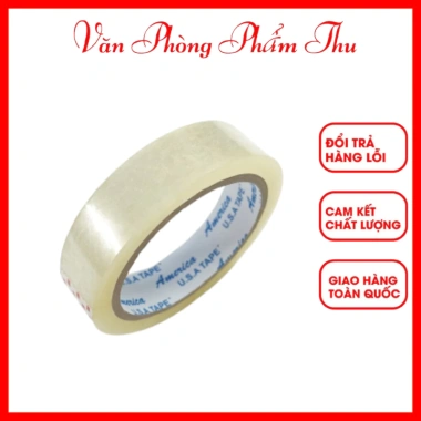 Set 4 cuộn băng keo 80yds 1,2‑2,5cm - Văn phòng phẩm, chỉ 40.000đ