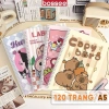 Set 4 cuốn Sổ lò xo A5 kẻ ngang hoạt hình Kuromi, Capybara, Gấu Dâu, Conan, Doraemon, Shin – 22.000₫