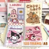 Set 4 cuốn Sổ lò xo A5 kẻ ngang hoạt hình Kuromi, Capybara, Gấu Dâu, Conan, Doraemon, Shin – 22.000₫ 7
