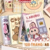 Set 4 cuốn Sổ lò xo A5 kẻ ngang hoạt hình Kuromi, Capybara, Gấu Dâu, Conan, Doraemon, Shin – 22.000₫ 8