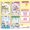 Set 4 cuốn Sổ lò xo A5 kẻ ngang hoạt hình Kuromi, Capybara, Gấu Dâu, Conan, Doraemon, Shin – 22.000₫ 10