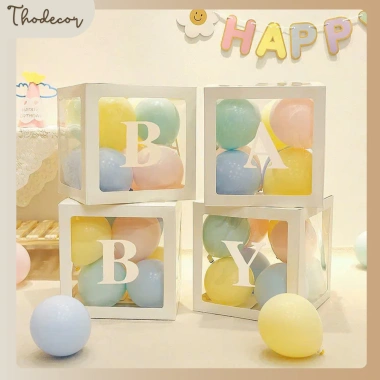 Set 4 hộp babby trang trí sinh nhật THODECOR – Giá 120.000₫, thiết kế đáng yêu 5 Set 4 hộp babby trang trí sinh nhật THODECOR – Giá 120.000₫, thiết kế đáng yêu 5