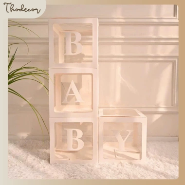 Set 4 hộp babby trang trí sinh nhật THODECOR – Giá 120.000₫, thiết kế đáng yêu 6 Set 4 hộp babby trang trí sinh nhật THODECOR – Giá 120.000₫, thiết kế đáng yêu 6