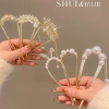 Set 4 Kẹp Tóc Chữ U Đính Đá Sang Trọng Thời Trang Nữ Giá Ưu Đãi 17.424 VND 5