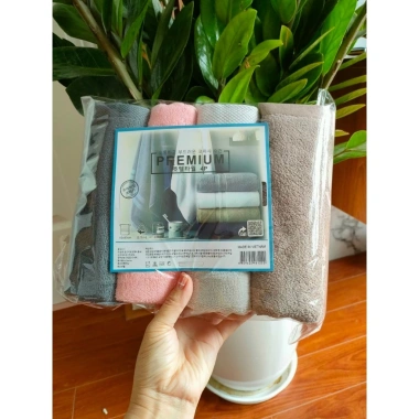Set 4 khăn xuất dư siêu hot - Bảo vệ màn hình, giảm giá 17% chỉ 108.000₫