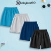 Set 4 quần đùi BabyloveGO cho bé - Cotton thoáng mát co giãn QT001 69k