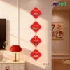 SET 4 Tranh Câu Đối Thư Pháp Treo Tường Decal Formex Tài Lộc May Mắn Tết 178k 4