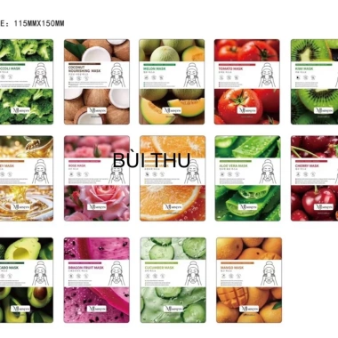 Set 40 mặt nạ + 10 miếng collagen, cấp ẩm sâu, dưỡng ẩm, trắng sáng đều màu – 110k