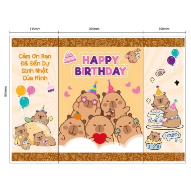 Set 40 túi mù sinh nhật cho bé – Đựng bánh kẹo tiện lợi, giảm giá đặc biệt, giá chỉ 88.825 VND