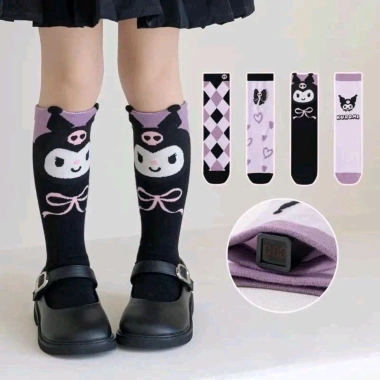 Set 5-10 đôi tất đùi Kuromi trẻ em 2-10 tuổi, chất liệu mềm, màu sắc dễ thương, giá chỉ 28.000 VND 3 Set 5-10 đôi tất đùi Kuromi trẻ em 2-10 tuổi, chất liệu mềm, màu sắc dễ thương, giá chỉ 28.000 VND 3