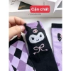 Set 5-10 đôi tất đùi Kuromi trẻ em 2-10 tuổi, chất liệu mềm, màu sắc dễ thương, giá chỉ 28.000 VND 4