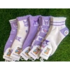 Sét 5-10 Đôi Tất Hoạt Hình Kuromi Dễ Thương Cho Bé Gái Giá Giảm 65.000đ 2