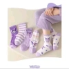Sét 5-10 Đôi Tất Hoạt Hình Kuromi Dễ Thương Cho Bé Gái Giá Giảm 65.000đ 4