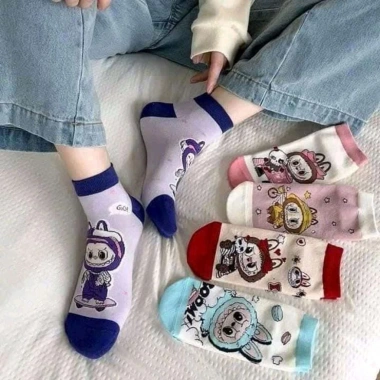 Sét 5-10 Đôi Tất Labubu Trẻ Em Đẹp - Giá Gốc 37.800, Giảm còn 30.000 VNĐ