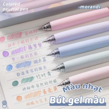 Set 5 bút gel M.Y.Never 0.5mm pastel - Viết trơn tru, phù hợp học sinh, giá 45.000đ 6