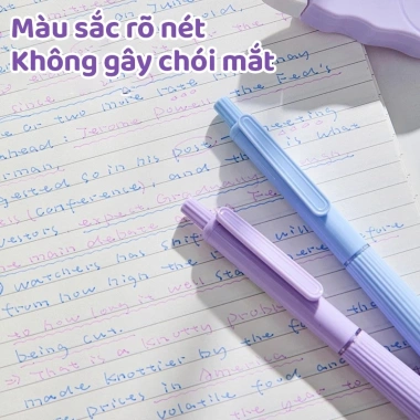 Set 5 bút gel M.Y.Never 0.5mm pastel - Viết trơn tru, phù hợp học sinh, giá 45.000đ 7