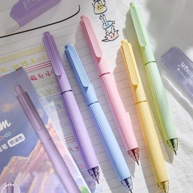 Set 5 bút gel M.Y.Never 0.5mm pastel - Viết trơn tru, phù hợp học sinh, giá 45.000đ 9