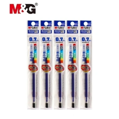 Set 5 bút gel nước M&G AGP13.671 ngòi 0.7mm - ký chữ Hán, ruột 6.128, chỉ 28.000đ