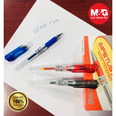 Set 5 bút gel nước M&G GP1.111 0.7mm - Ruột 6.128 thay thế, giá chỉ 27.999đ 5