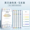 Set 5 bút highlighter KEY POINT pastel 2 đầu - màu nhẹ, giá ưu đãi 50.000 7