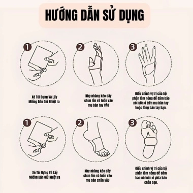 Set 5 Cặp Miếng Dán Giữ Ấm Ngải Cứu - Giảm Đau Bụng Kinh, Đau Cơ, Đau Khớp - Giá Ưu Đãi 59.000₫ 8 Set 5 Cặp Miếng Dán Giữ Ấm Ngải Cứu - Giảm Đau Bụng Kinh, Đau Cơ, Đau Khớp - Giá Ưu Đãi 59.000₫ 8
