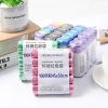 Set 5 Cuộn Túi Đựng Rác Sinh Học Tự Phân Hủy Dai Co Giãn Nhiều Màu Bảo Vệ Môi Trường