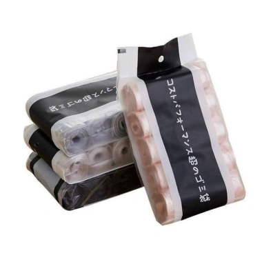 Set 5 cuộn túi rác tự phân hủy công nghệ Nhật Bản – Giá 25.000₫, bền, xanh 2