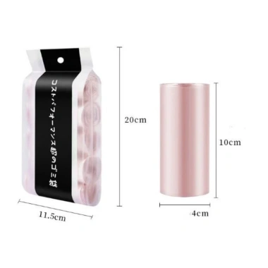Set 5 cuộn túi rác tự phân hủy công nghệ Nhật Bản – Giá 25.000₫, bền, xanh 3