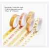 Set 5 cuộn Washi Tape pastel cute - Trang trí sổ tay, bullet journal, dán quà, 22.000₫ 4