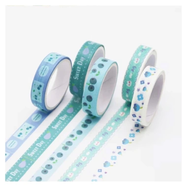 Set 5 cuộn Washi Tape pastel cute - Trang trí sổ tay, bullet journal, dán quà, 22.000₫ 8 Set 5 cuộn Washi Tape pastel cute - Trang trí sổ tay, bullet journal, dán quà, 22.000₫ 8