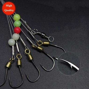 Set 5 Dây Móc Câu Cá Chất Lượng - Độ Bền Cao, Đánh Bắt Nhanh, Giá Chỉ 47.807 VND